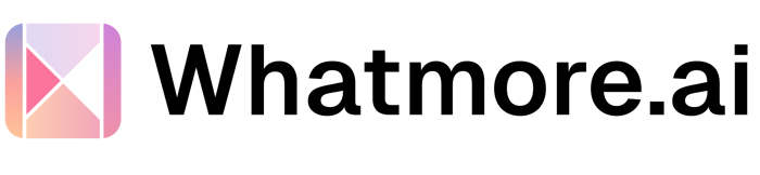 Whatmore ai Logo Black